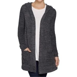 Barefoot Dreams Cozychic Lite Hooded Sweater - XS